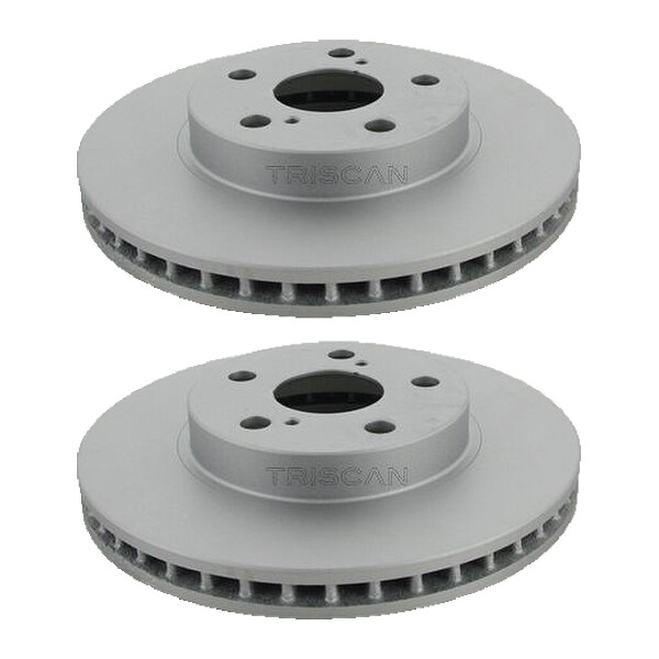 2 Bremsscheiben belüftet Ø 255 mm TRISCAN für u.a. TOYOTA CARINA