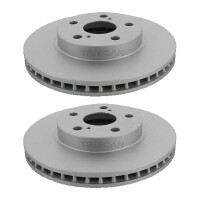 2 Bremsscheiben belüftet Ø 255 mm TRISCAN...