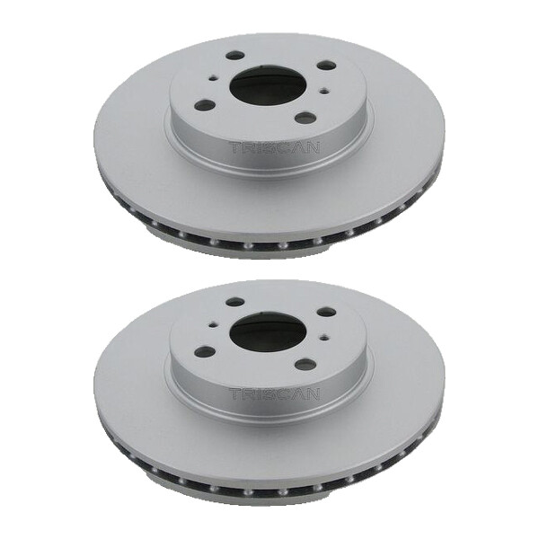 2 Bremsscheiben belüftet Ø 255 mm TRISCAN für u.a. TOYOTA COROLLA