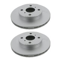 2 Bremsscheiben innenbelüftet Ø 238 mm...