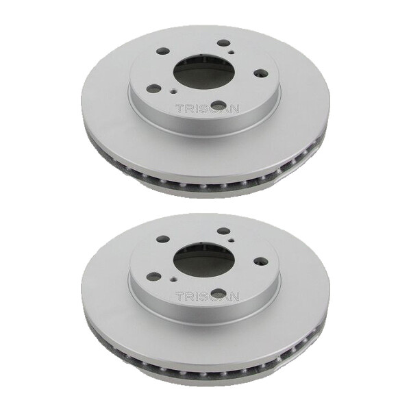 2 Bremsscheiben belüftet Ø 255 mm TRISCAN für u.a. TOYOTA PICNIC