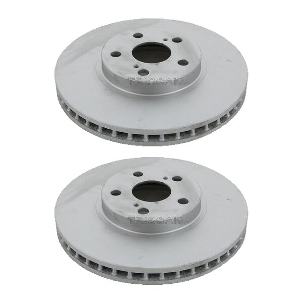 2 Brake Discs vented Ø 275 mm TRISCAN for TOYOTA AVENSIS and others