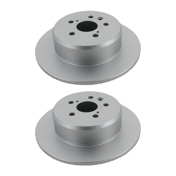 2 Bremsscheiben voll Ø 289 mm TRISCAN passend für u.a. TOYOTA AVENSIS
