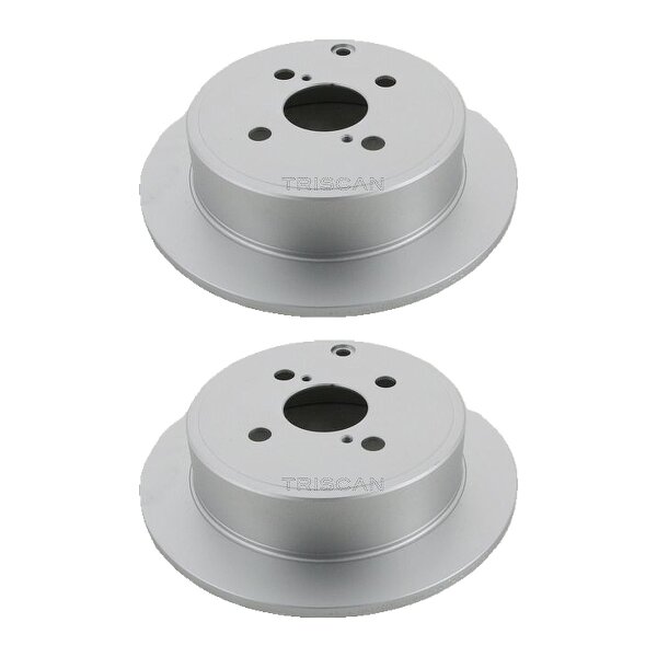 2 Bremsscheiben voll Ø 259 mm TRISCAN passend für u.a. TOYOTA COROLLA