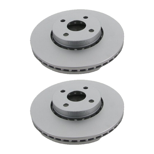 2 Bremsscheiben belüftet Ø 276 mm TRISCAN für u.a. TOYOTA COROLLA