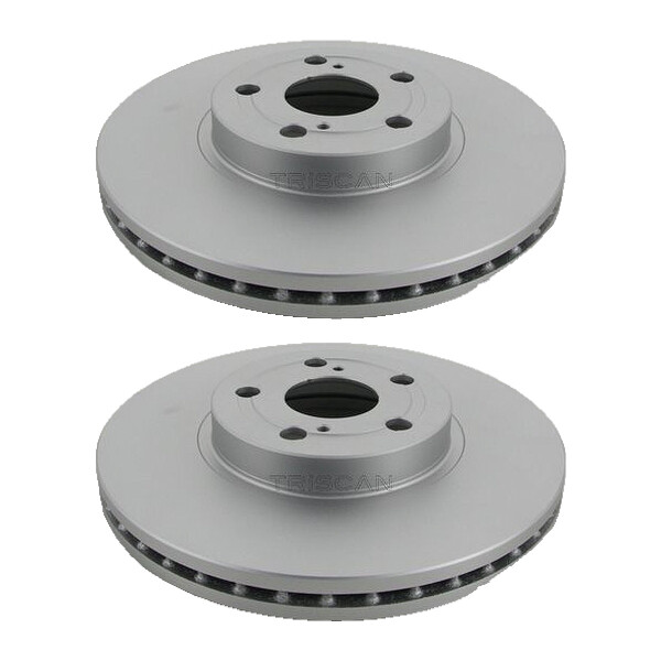 2 Bremsscheiben belüftet Ø 278 mm TRISCAN für u.a. TOYOTA AVENSIS