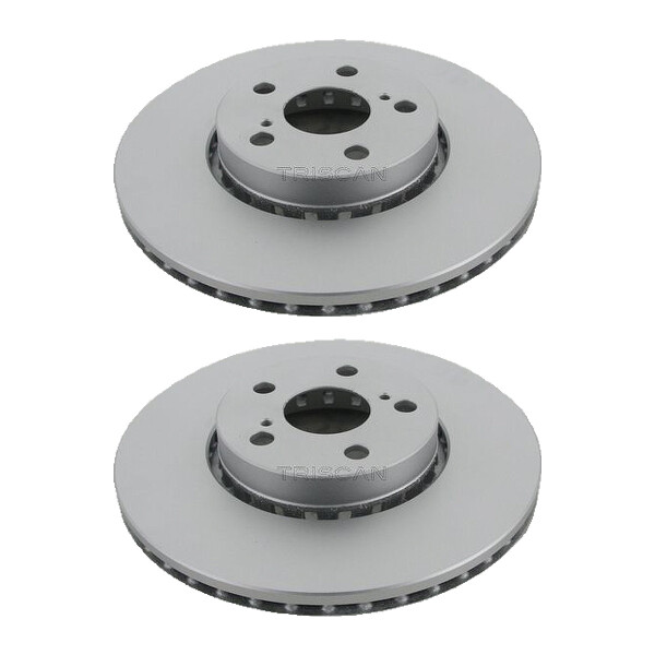 2 Bremsscheiben belüftet Ø 276 mm TRISCAN für u.a. TOYOTA AVENSIS