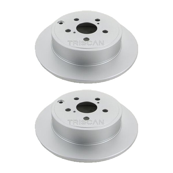 2 Bremsscheiben voll Ø 280 mm TRISCAN passend für u.a. TOYOTA AVENSIS