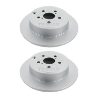 2 Bremsscheiben voll Ø 280 mm TRISCAN passend...