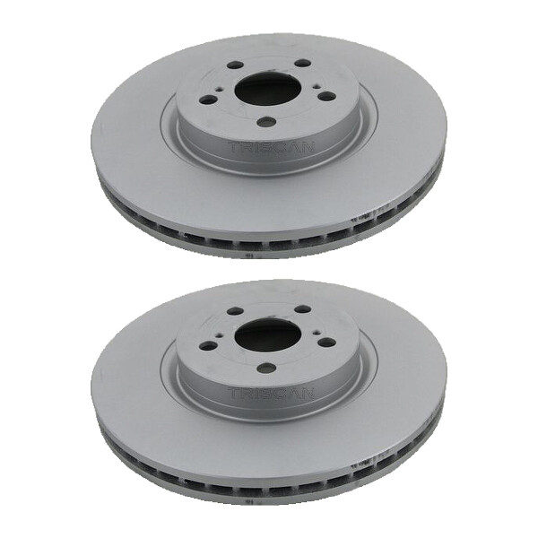 2 Brake Discs vented Ø 295 mm TRISCAN for TOYOTA AVENSIS and others