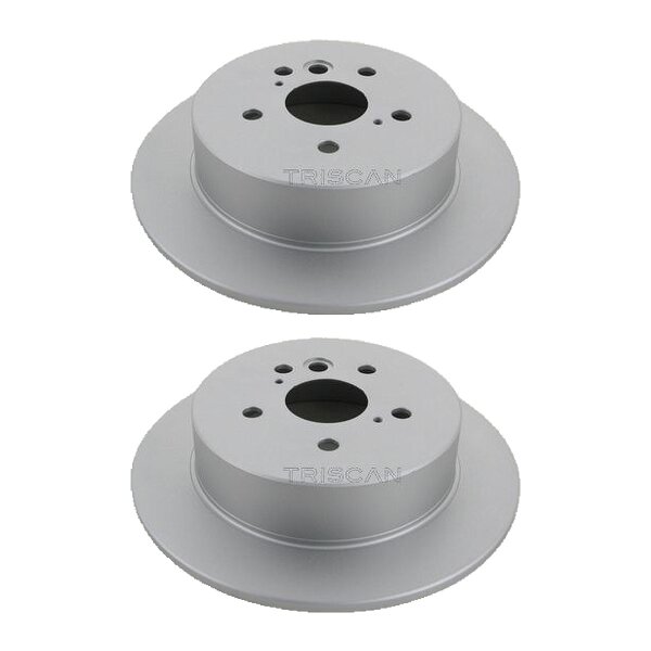 2 Bremsscheiben voll Ø 302 mm TRISCAN Bremsen-Expertise für TOYOTA RAV