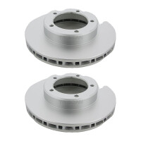 2 Brake Discs vented Ø 312 mm TRISCAN suitable for...