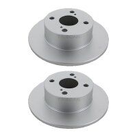 2 Brake Discs full Ø 240 mm TRISCAN suitable for...