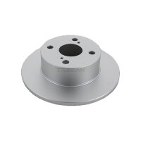 2 Brake Discs full Ø 240 mm TRISCAN suitable for...