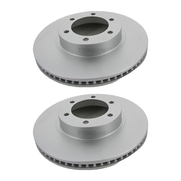 2 Bremsscheiben belüftet Ø 338 mm TRISCAN Bremsen-Expertise für TOYOTA LAND