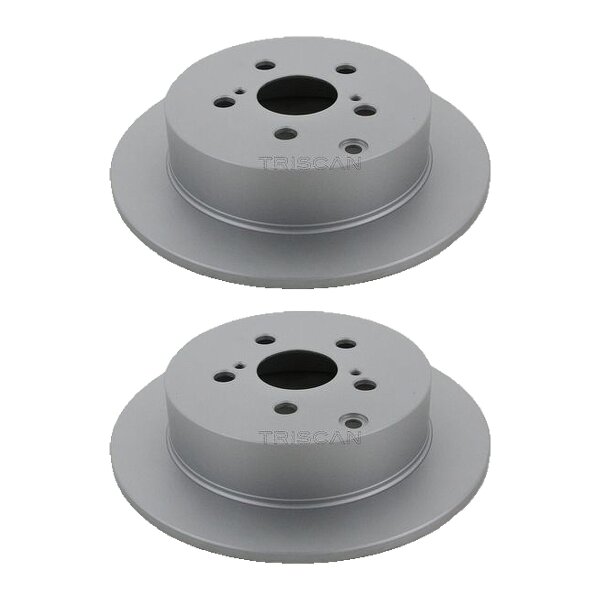 2 Bremsscheiben voll Ø 269 mm TRISCAN passend für u.a. TOYOTA CELICA
