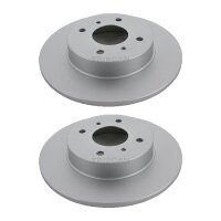 2 Brake Discs full Ø 278 mm TRISCAN suitable for...