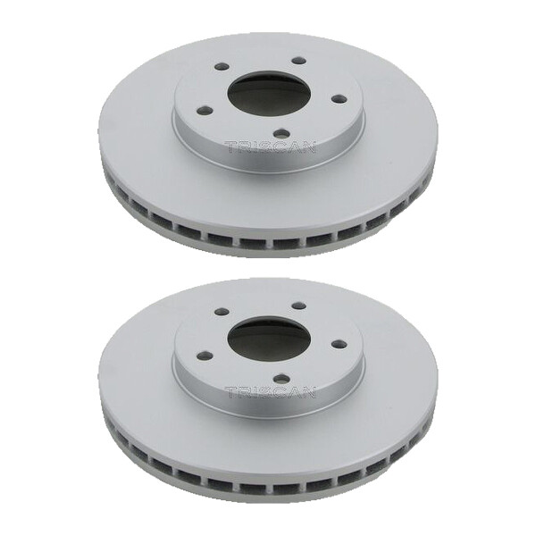 2 Bremsscheiben belüftet Ø 280 mm TRISCAN für u.a. NISSAN X-TRAIL
