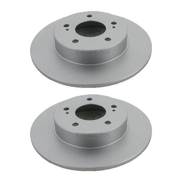 2 Bremsscheiben voll Ø 278 mm TRISCAN passend für u.a. NISSAN MAXIMA