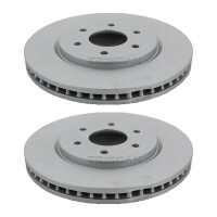 2 Brake Discs vented Ø 295 mm TRISCAN for NISSAN...
