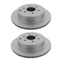 2 Brake Discs vented Ø 307.4 mm TRISCAN for NISSAN...