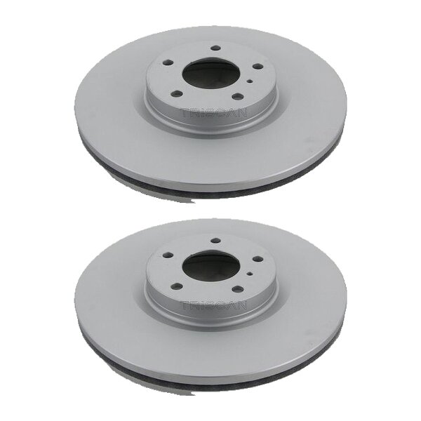 2 Brake Discs vented Ø 320 mm TRISCAN for NISSAN MURANO and others