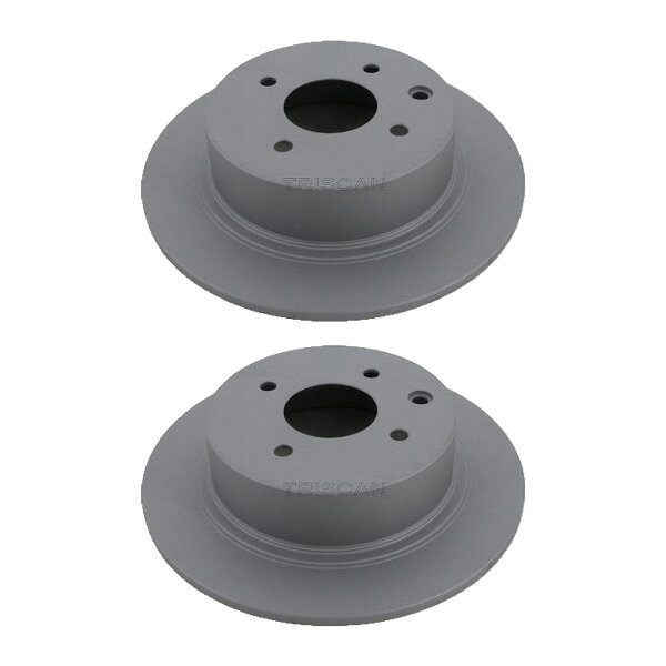 2 Bremsscheiben voll Ø 292 mm TRISCAN Bremsen-Expertise für u.a. NISSAN TIIDA