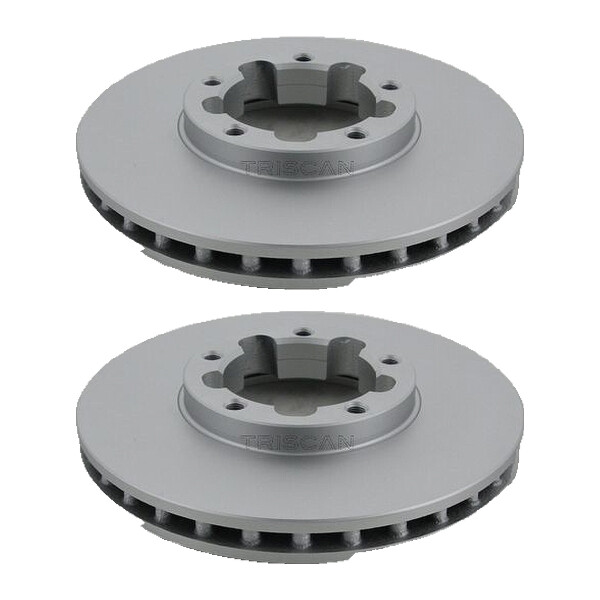 2 Bremsscheiben belüftet Ø 276 mm TRISCAN für u.a. RENAULT TRUCKS