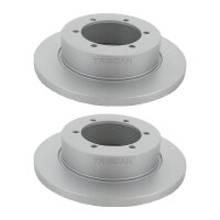 2 Bremsscheiben voll Ø 280 mm TRISCAN passend...