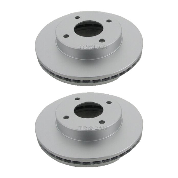 2 Bremsscheiben belüftet Ø 256 mm TRISCAN für u.a. NISSAN NV200