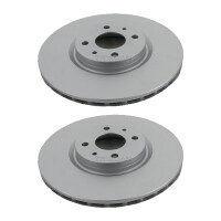 2 Brake Discs vented Ø 284 mm TRISCAN for FIAT...