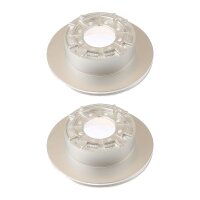 2 Brake Discs full Ø 289 mm TRISCAN...