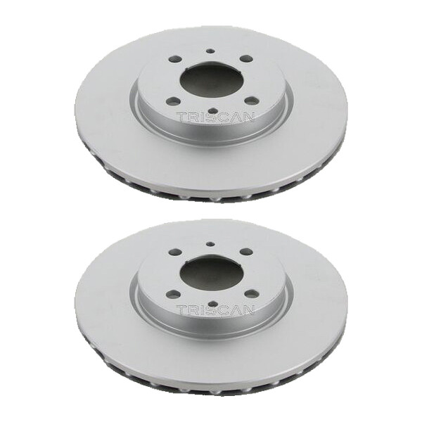 2 Bremsscheiben belüftet Ø 257 mm TRISCAN passend für u.a. FIAT PANDA