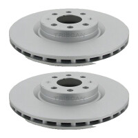 2 Brake Discs vented Ø 284 mm TRISCAN suitable for...
