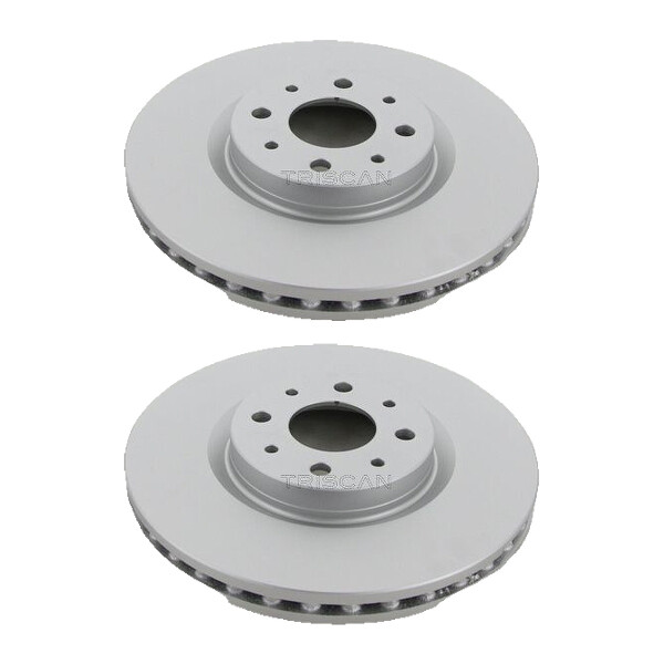 2 Bremsscheiben belüftet Ø 281 mm TRISCAN für u.a. ALFA ROMEO MITO