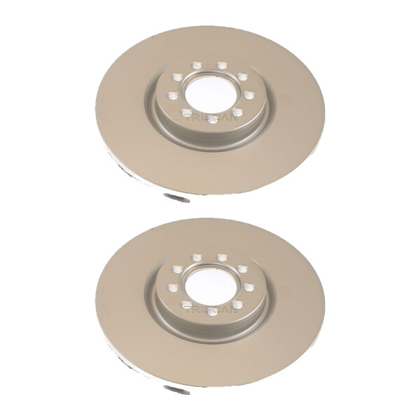 2 Brake Discs vented Ø 290 mm TRISCAN suitable for e.g. IVECO DAILY