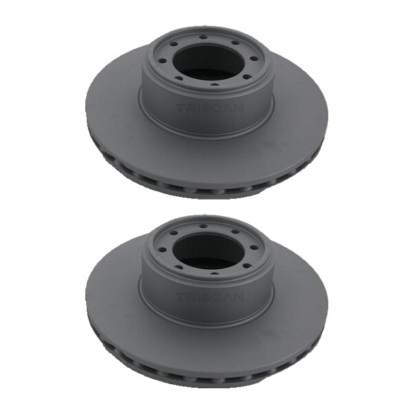 2 Bremsscheiben belüftet Ø 294 mm TRISCAN passend für u.a. IVECO DAILY