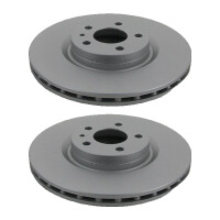 2 Brake Discs vented Ø 284 mm TRISCAN...