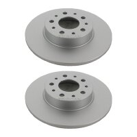 2 Bremsscheiben voll Ø 251 mm TRISCAN...