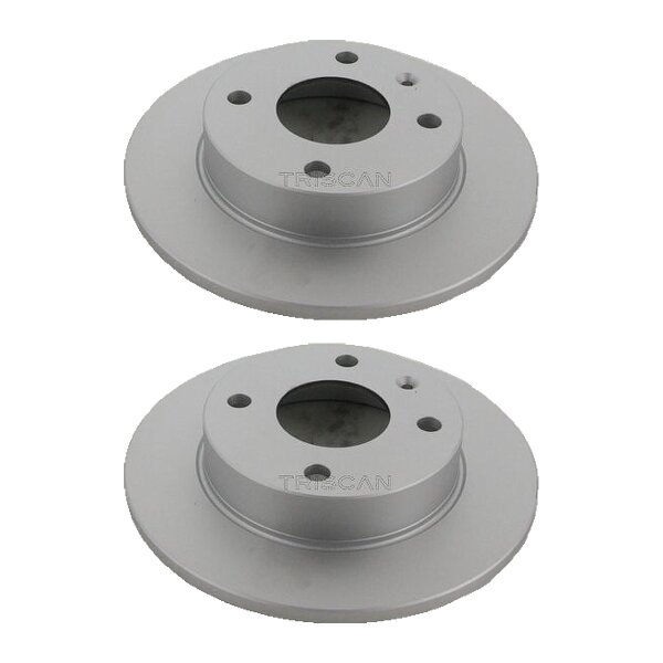 2 Bremsscheiben voll Ø 239,5 mm TRISCAN passend für u.a. FORD FIESTA