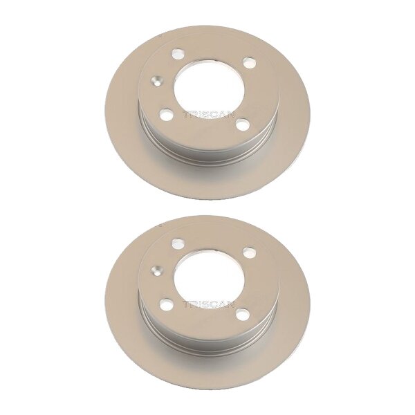 2 Bremsscheiben voll Ø 221 mm TRISCAN Bremsen-Expertise für u.a. FORD FIESTA
