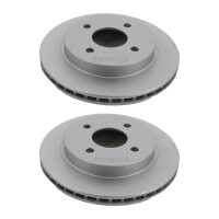 2 Bremsscheiben belüftet Ø 253 mm TRISCAN...