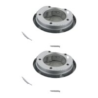 2 Brake Discs vented Ø 254 mm TRISCAN...