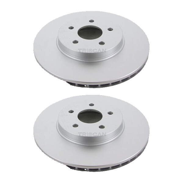 2 Brake Discs vented Ø 300 mm TRISCAN suitable for e.g. FORD MONDEO