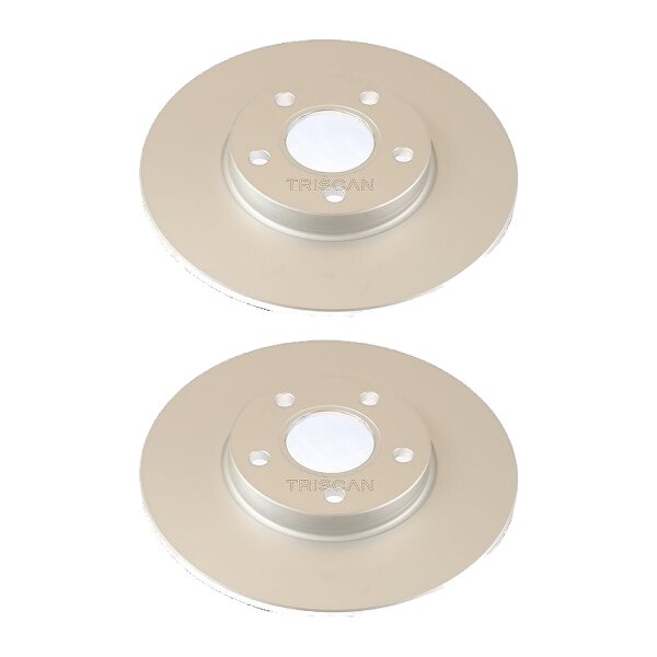2 Bremsscheiben innenbelüftet Ø 278 mm TRISCAN für u.a. FORD TRANSIT