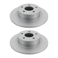 2 Bremsscheiben voll Ø 277,6 mm TRISCAN passend...