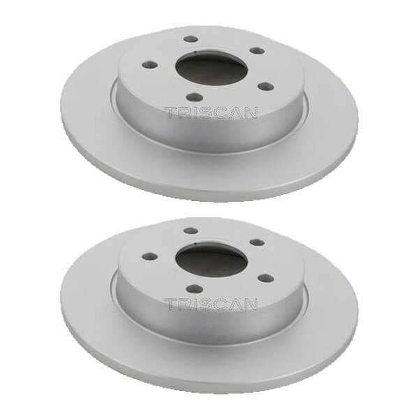 2 Bremsscheiben voll Ø 265 mm TRISCAN Bremsen-Expertise für u.a. FORD FOCUS