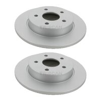 2 Bremsscheiben voll Ø 265 mm TRISCAN...