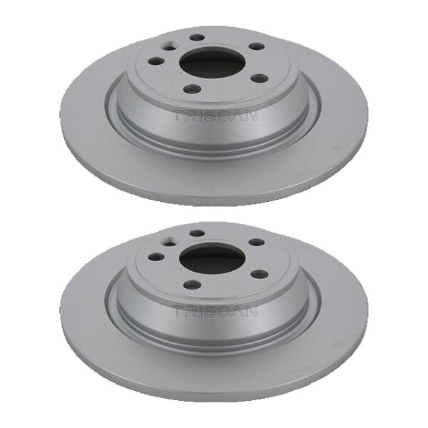 2 Bremsscheiben voll Ø 302 mm TRISCAN Bremsen-Expertise für u.a. FORD MONDEO