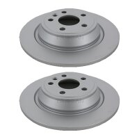 2 Bremsscheiben voll Ø 302 mm TRISCAN...